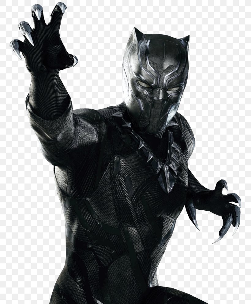Black Panther Captain America YouTube Falcon Marvel Cinematic Universe, PNG, 803x994px, Black Panther, Avengers Infinity War, Black And White, Captain America, Captain America Civil War Download Free