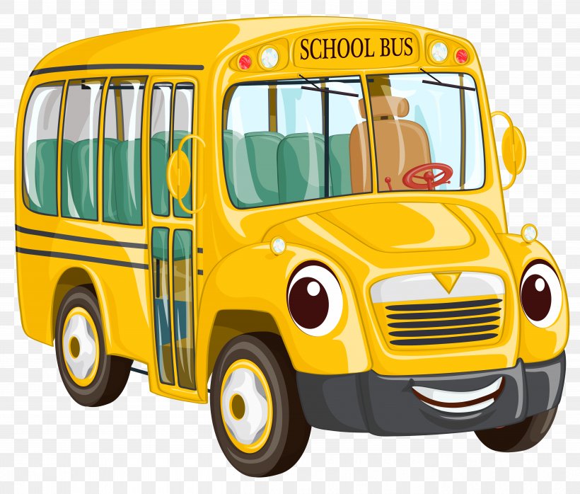 School Bus Cartoon Clip Art, PNG, 5210x4440px, Bus, Articulated Bus, Automotive Design, Brand, Car Download Free