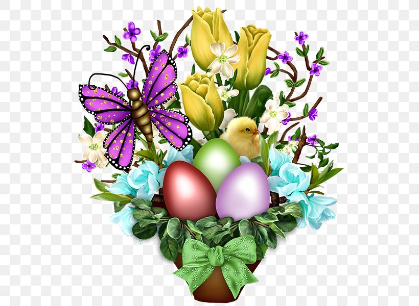 Easter Egg Floral Design Cut Flowers, PNG, 600x600px, 2018, Easter, Basket, Cut Flowers, Easter Egg Download Free