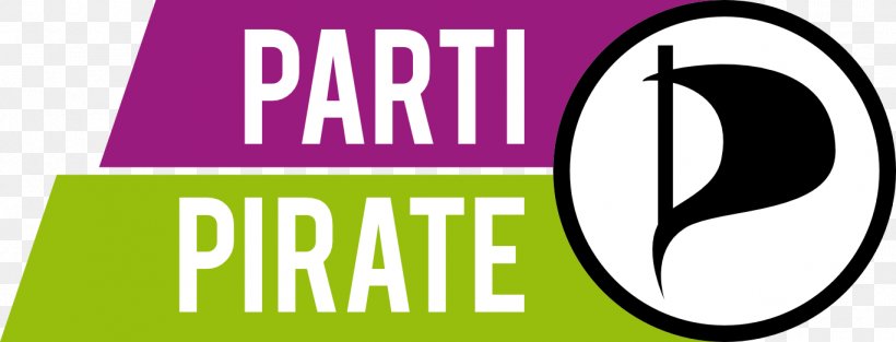 Logo Pirate Party Political Party France Brand, PNG, 1367x523px, Logo, Area, Brand, France, Green Download Free