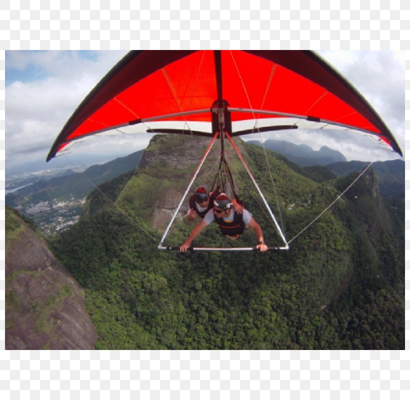 Powered Hang Glider Hang Gliding Rio De Janeiro Paragliding, PNG, 800x800px, Powered Hang Glider, Adventure, Air Sports, Aviation, Brazil Download Free