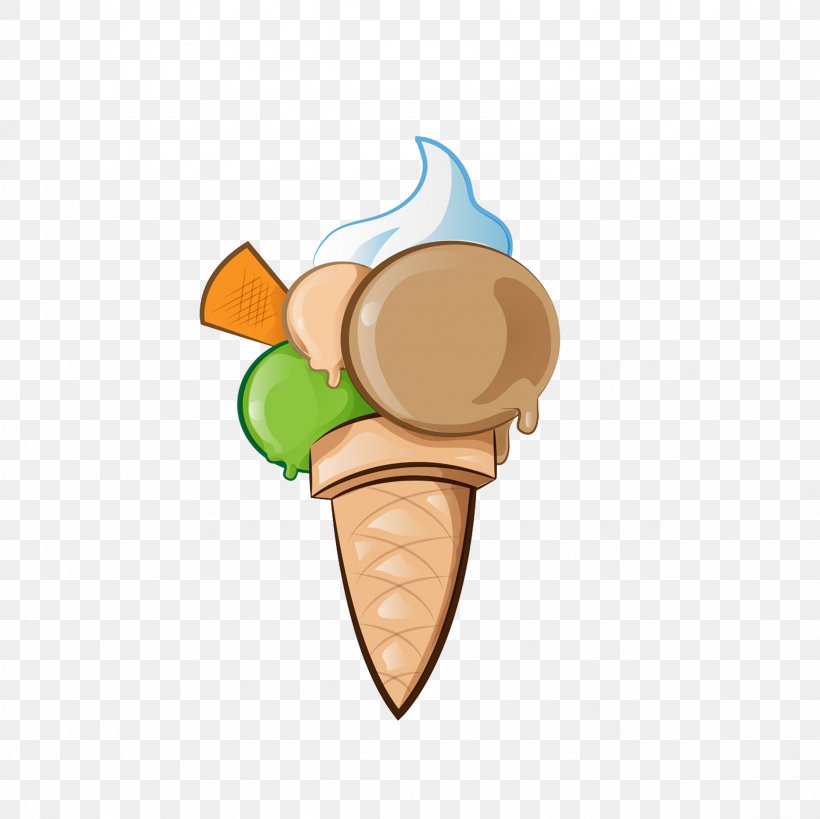 Ice Cream Cone Sundae Italian Ice, PNG, 2362x2362px, Ice Cream, Chocolate Ice Cream, Cream, Dairy Product, Dessert Download Free
