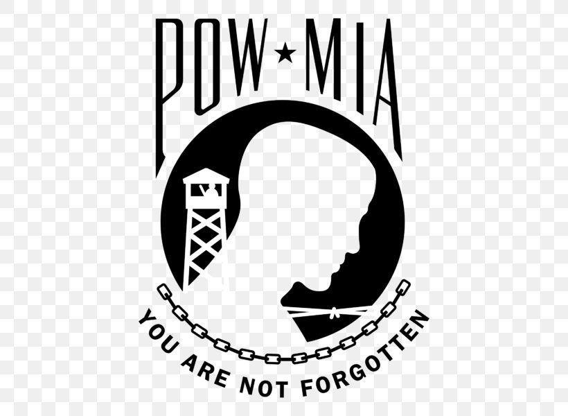 National League Of Families POW/MIA Flag Prisoner Of War Missing In Action Clip Art, PNG, 800x600px, Prisoner Of War, Area, Black, Black And White, Brand Download Free