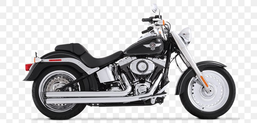 Exhaust System Softail Harley-Davidson FLSTF Fat Boy Motorcycle, PNG, 711x392px, Exhaust System, Aftermarket Exhaust Parts, Automotive Exhaust, Automotive Exterior, Cruiser Download Free