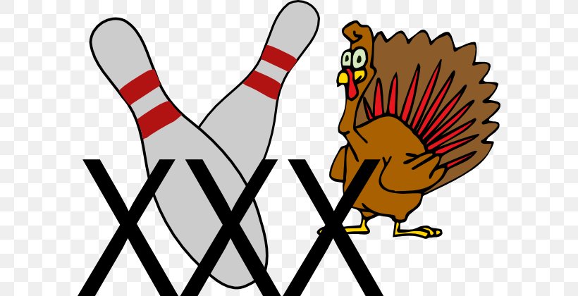 Turkey Bowling Strike Clip Art, PNG, 600x420px, Bowling, Ball, Beak, Bird, Bowling Ball Download Free