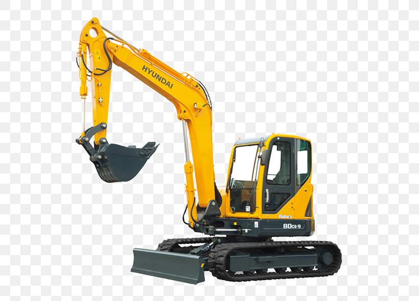 Hyundai Motor Company Compact Excavator Heavy Machinery, PNG, 787x590px, Hyundai Motor Company, Bucket, Bulldozer, Compact Excavator, Construction Download Free