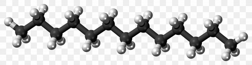 Molecule Ball-and-stick Model Decane Chemistry Alkane, PNG, 3822x1000px, Molecule, Alkane, Alkene, Ballandstick Model, Black And White Download Free