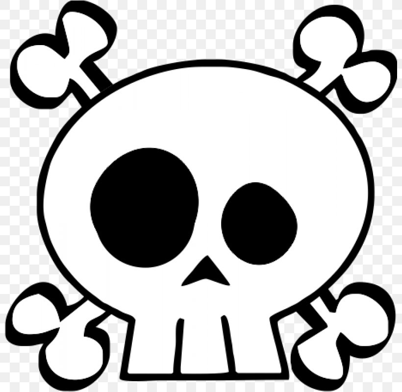Calavera Skull And Crossbones Human Skull Symbolism Clip Art, PNG, 800x800px, Calavera, Area, Black And White, Bone, Child Download Free