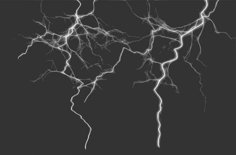 Lightning Thunderstorm Clip Art, PNG, 1920x1265px, Lightning, Black, Black And White, Branch, Cloud Download Free