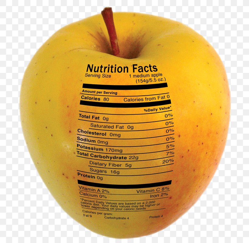 Apple Nutrient Calorie Nutrition Facts Label, PNG, 800x800px, Apple, Ben Davis, Calorie, Energy, Food Download Free