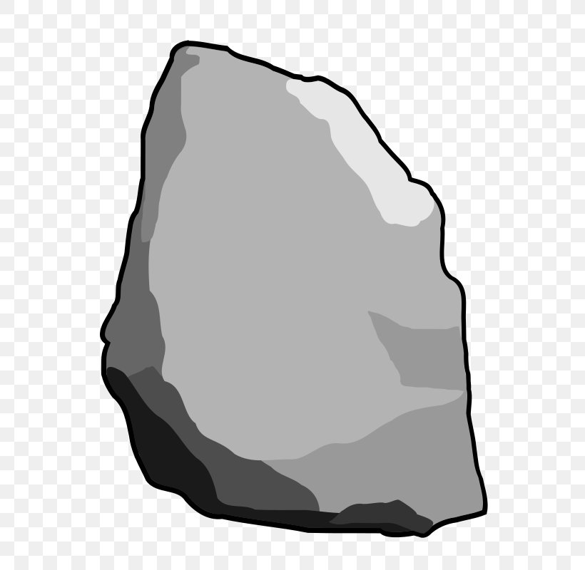 Clip Art Openclipart Rock Image Vector Graphics, PNG, 566x800px, Rock, Bitmap, Black, Black And White, Boulder Download Free