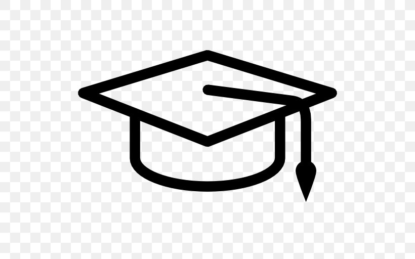 Student Cap Graduation Ceremony, PNG, 512x512px, Student, Black And White, College, Education, Graduate University Download Free