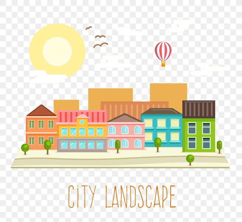 Landscape Flat Design Infographic, PNG, 800x754px, Landscape, Area, Cityscape, Flat Design, Infographic Download Free