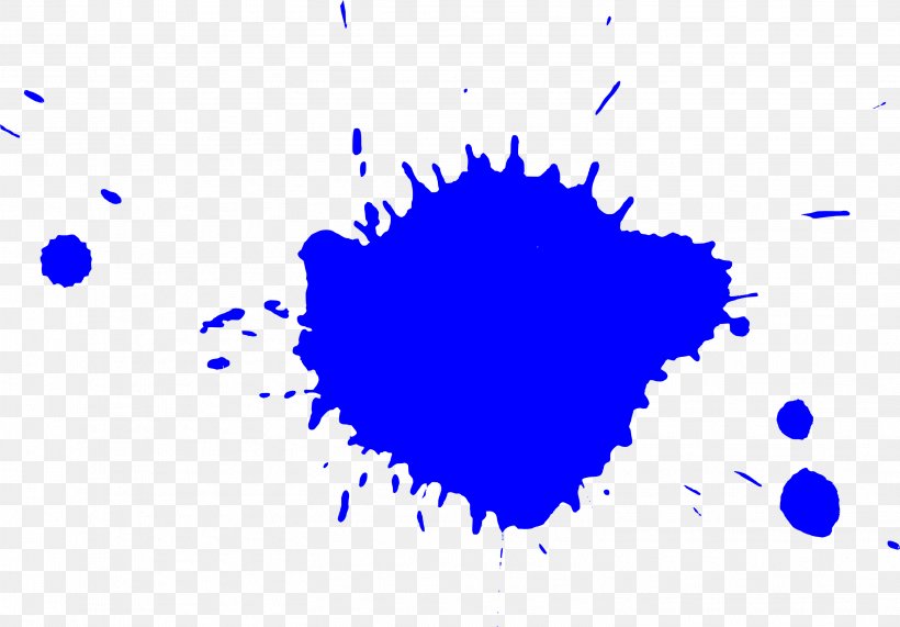 Paint Blue, PNG, 3009x2096px, Paint, Aerosol Paint, Blue, Cobalt Blue, Color Download Free