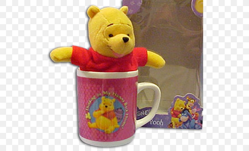 Plush Stuffed Animals & Cuddly Toys Winnie-the-Pooh Textile, PNG, 519x500px, Plush, Baby Toys, Drinkware, Infant, Material Download Free