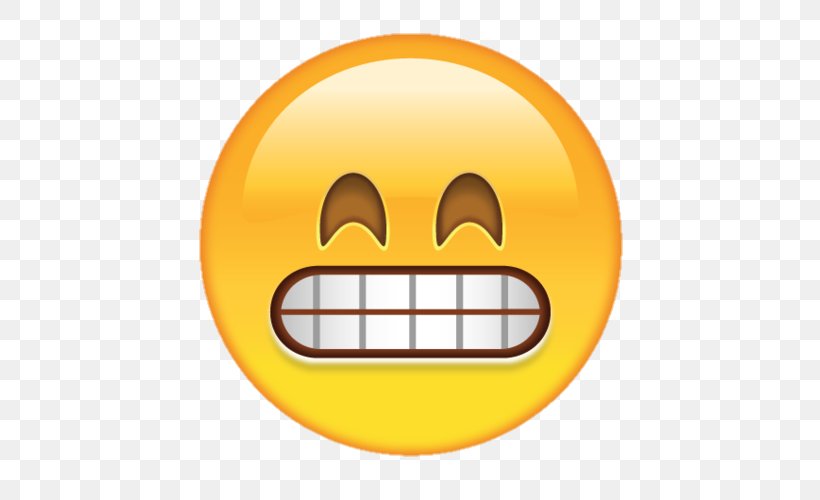 Face With Tears Of Joy Emoji Emoticon Smiley, PNG, 500x500px, Emoji, Emoticon, Face With Tears Of Joy Emoji, Iphone, Orange Download Free