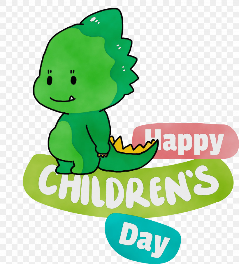 Logo Animal Figurine Green Meter Science, PNG, 2709x3000px, Childrens Day, Animal Figurine, Biology, Green, Happy Childrens Day Download Free