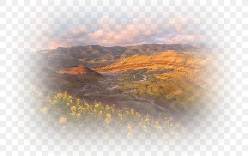 Rostos De Mulher Painted Hills Landscape, PNG, 731x517px, Painted Hills, Beauty, Landscape, Monument, Sky Download Free