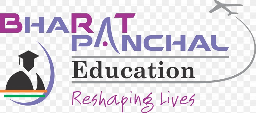 Bharat Panchal Institute Bharat Panchal Education Pvt. Ltd Logo Brand, PNG, 4875x2163px, Logo, Area, Banner, Blue, Brand Download Free