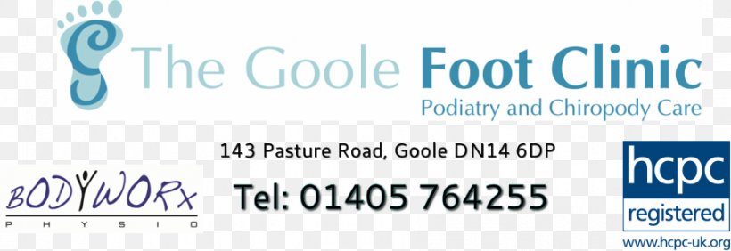 Podiatrist The Goole Foot Clinic, PNG, 899x310px, Podiatrist, Banner, Blue, Brand, Clinic Download Free