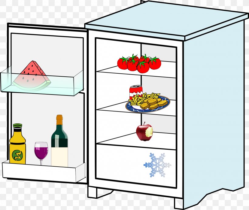 Refrigerator Royalty-free Clip Art, PNG, 1920x1623px, Refrigerator, Area, Congelador, Free Content, Furniture Download Free