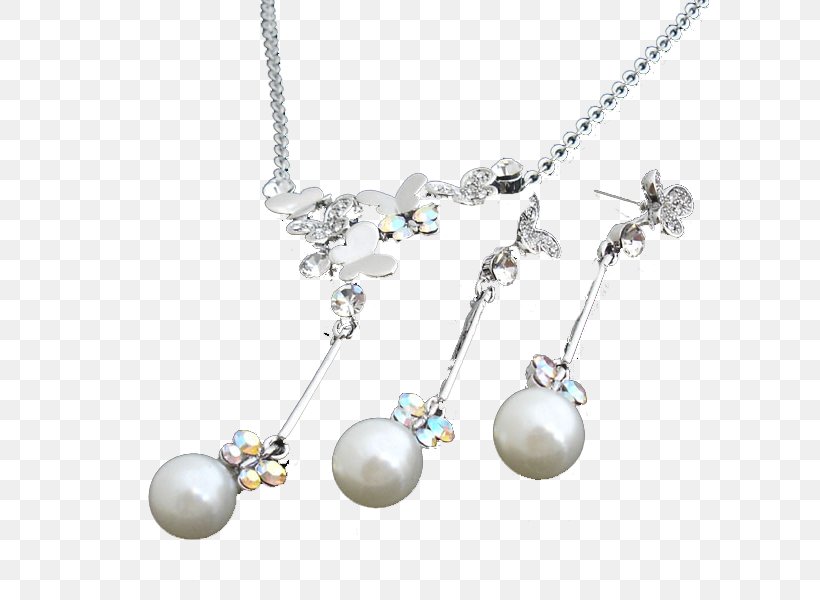 Earring Necklace Pearl Jewellery, PNG, 600x600px, Earring, Bead, Body Jewelry, Designer, Fashion Accessory Download Free