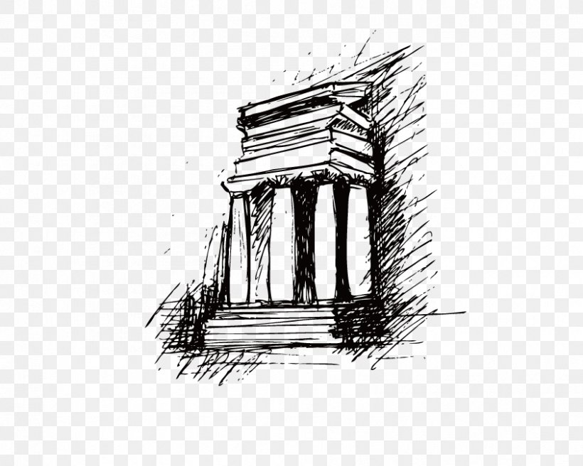 Leaning Tower Of Pisa Colosseum Architecture Drawing, PNG, 843x675px, Leaning Tower Of Pisa, Architecture, Art, Artwork, Black And White Download Free