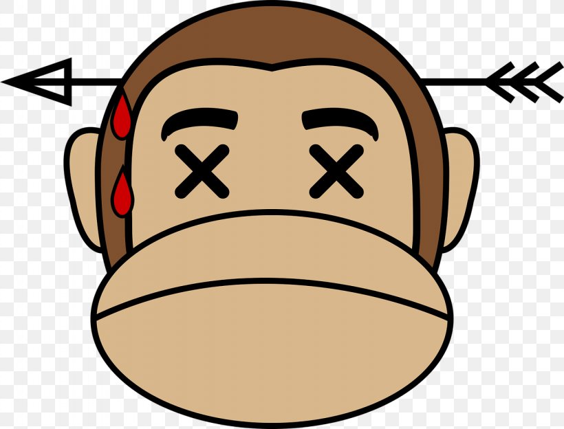 Monkey Ape Clip Art, PNG, 1280x975px, Monkey, Ape, Cheek, Face, Facial Expression Download Free