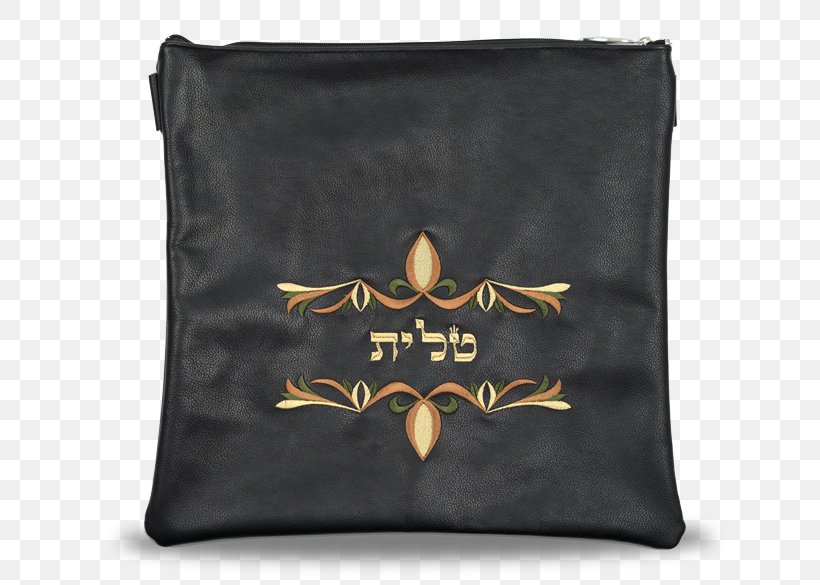 Pillow Leather Cushion Embroidery Tallit, PNG, 675x585px, Pillow, Bag, Brown, Colored Gold, Cushion Download Free