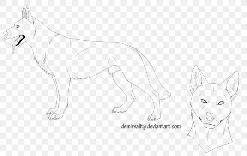 Dog Breed Line Art Cartoon Sketch, PNG, 900x569px, Dog Breed, Animal, Artwork, Black And White, Breed Download Free