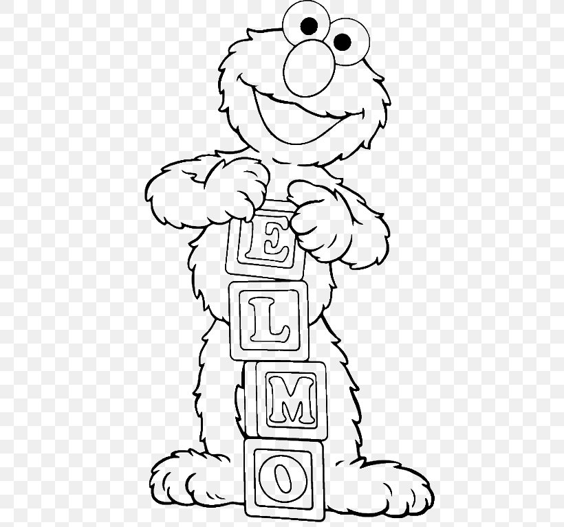 Elmo Coloring Book Child Colouring Pages Cookie Monster, PNG, 600x767px, Watercolor, Cartoon, Flower, Frame, Heart Download Free