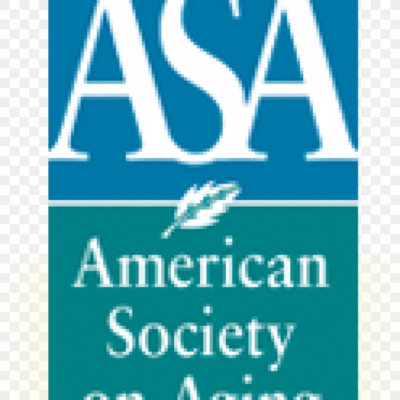 Logo Banner Brand Line American Society On Aging, PNG, 960x960px, Logo, Advertising, Ageing, Aqua, Area Download Free