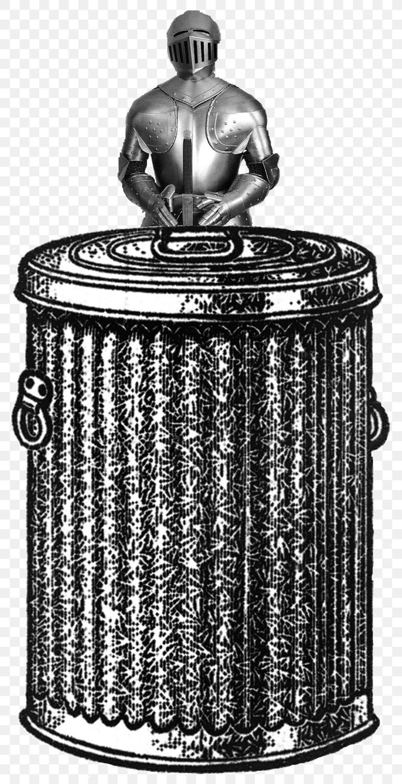 Metal Rubbish Bins & Waste Paper Baskets Lid Tin Can, PNG, 780x1600px, Metal, Bin Bag, Black And White, Container, Galvanization Download Free