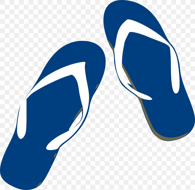 Slipper Flip-flops Sandal Clip Art, PNG, 1920x1879px, Slipper, Blue, Brand, Cartoon, Cobalt Blue Download Free