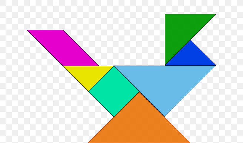 Tangram Puzzle Game Clip Art, PNG, 640x484px, Tangram, Area, Diagram, Game, Mathematics Download Free