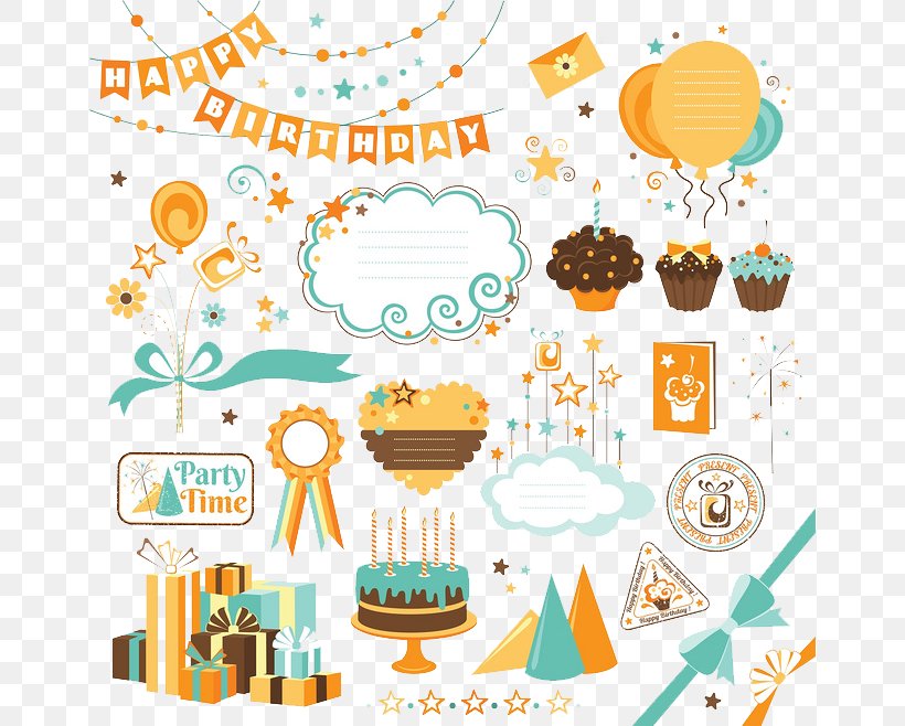 Birthday Cake Illustration, PNG, 658x658px, Birthday Cake, Area, Balloon, Birthday, Birthday Card Download Free