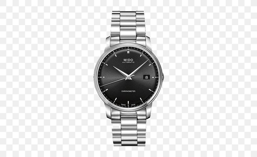 Mido Chronometer Watch Clock Bracelet, PNG, 500x500px, Mido, Bracelet, Brand, Chronometer Watch, Clock Download Free