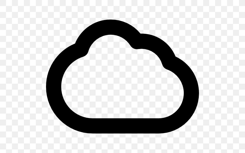 Cloud Computing, PNG, 512x512px, Cloud Computing, Area, Black, Black And White, Cloud Storage Download Free