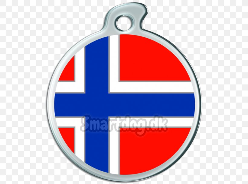 Flag Of Norway Norwegian Krone Pet Tag, PNG, 610x610px, Norway, Area, Currency Symbol, Dog, Dog Tag Download Free