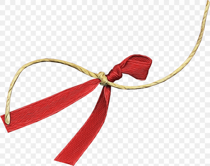 Red Ribbon Knot Jewellery, PNG, 1200x950px, Watercolor, Jewellery, Knot, Paint, Red Download Free