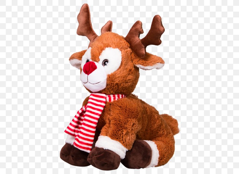 Reindeer Stuffed Animals & Cuddly Toys Christmas Ornament Plush, PNG, 800x600px, Reindeer, Christmas, Christmas Ornament, Deer, Holiday Download Free