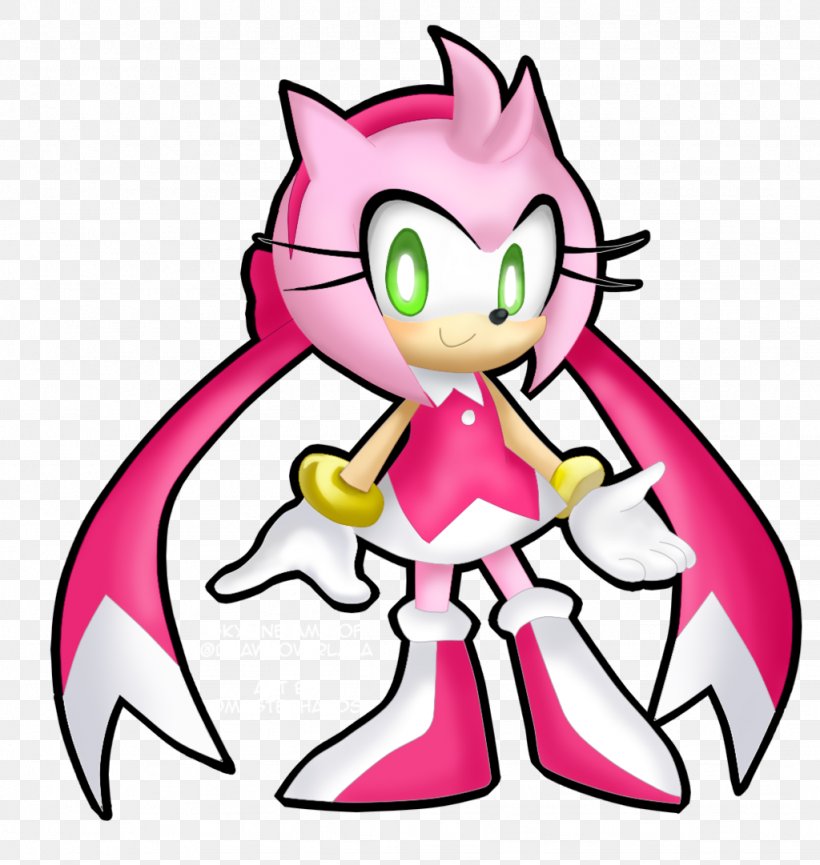 Amy Rose Sonic The Hedgehog Drawing Blaze The Cat Fan Art, PNG, 1024x1081px, Watercolor, Cartoon, Flower, Frame, Heart Download Free