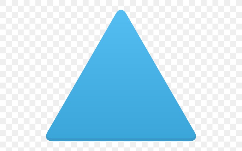Blue Triangle Sky Aqua Azure, PNG, 512x512px, Triangle, Aqua, Area, Azure, Blue Download Free