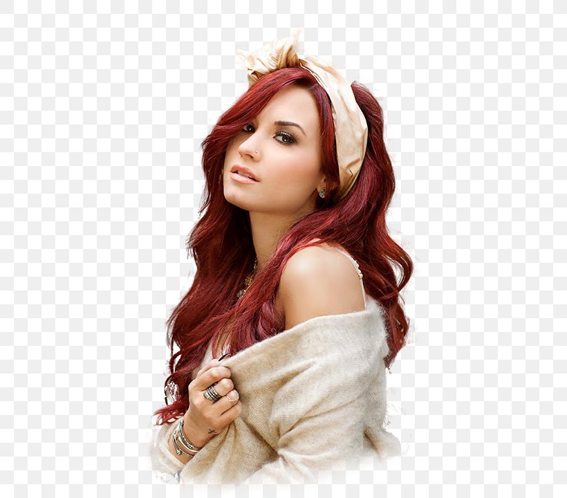 Demi Lovato Red Hair Human Hair Color Auburn Hair, PNG, 584x720px, Demi Lovato, Auburn Hair, Blond, Brown Hair, Color Download Free
