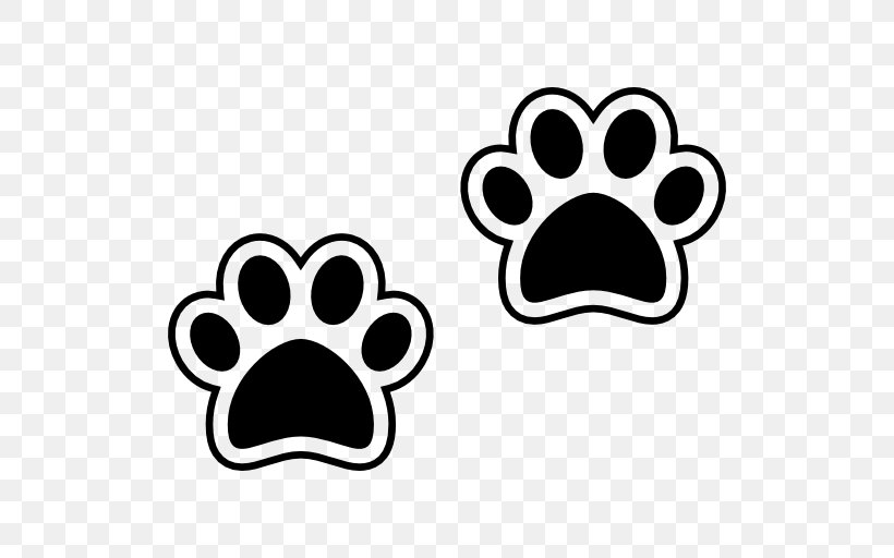 Dog Paw Pet Sitting Clip Art, PNG, 512x512px, Dog, Birthday, Black, Black And White, Cat Download Free