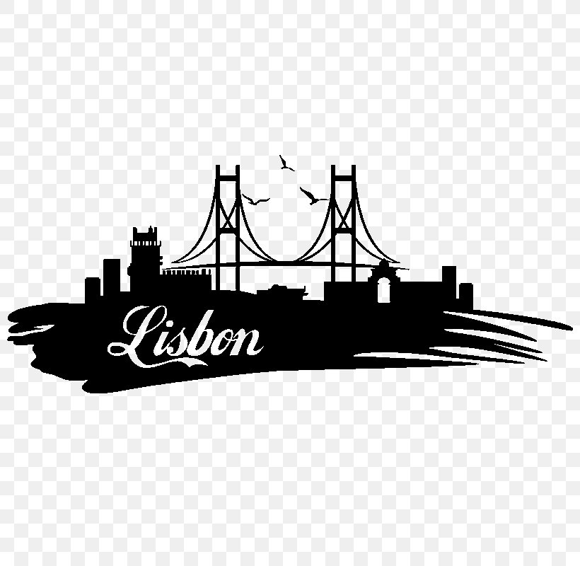 Lisbon Graphic Design, PNG, 800x800px, Lisbon, Black And White, Brand, Logo, Monochrome Download Free