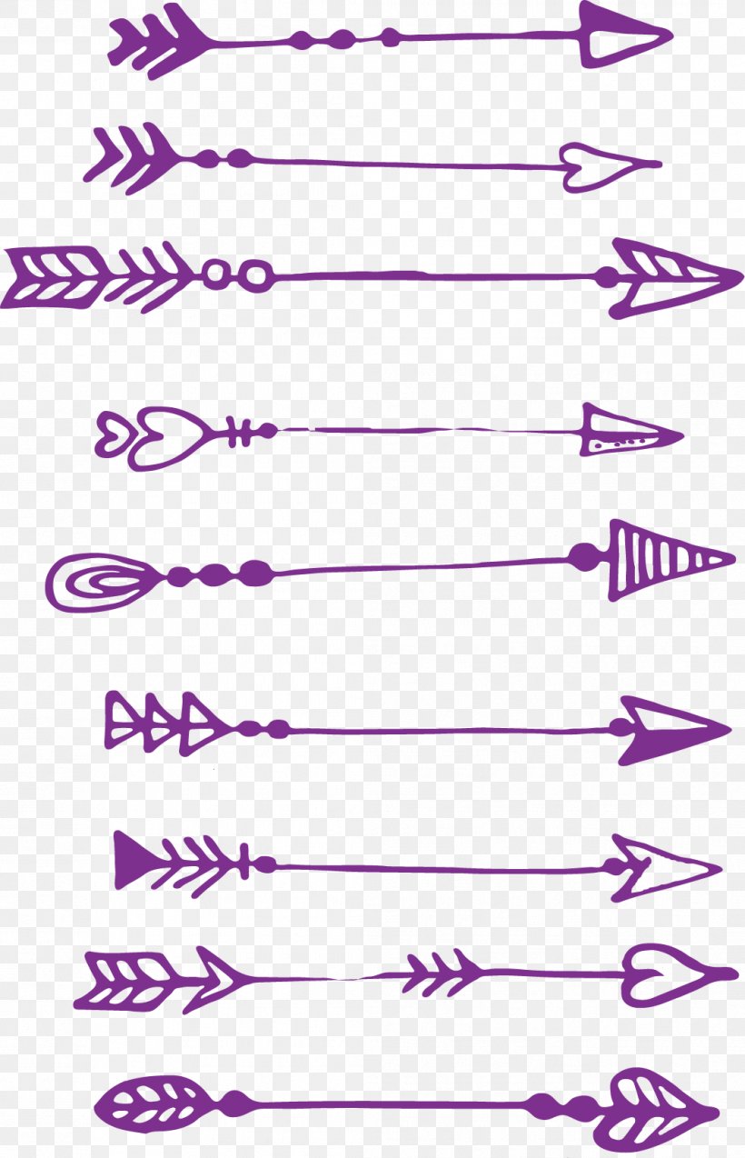 Arrow Euclidean Vector Bow, PNG, 1057x1643px, Bow, Area, Bow And Arrow, Diagram, Magenta Download Free