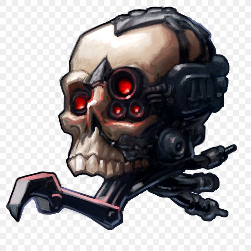 Bone Skull Technology Character Fiction, PNG, 1024x1024px, Bone, Character, Fiction, Fictional Character, Skull Download Free