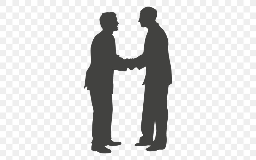 Handshake Silhouette, PNG, 512x512px, Handshake, Arm, Black And White, Business, Businessperson Download Free