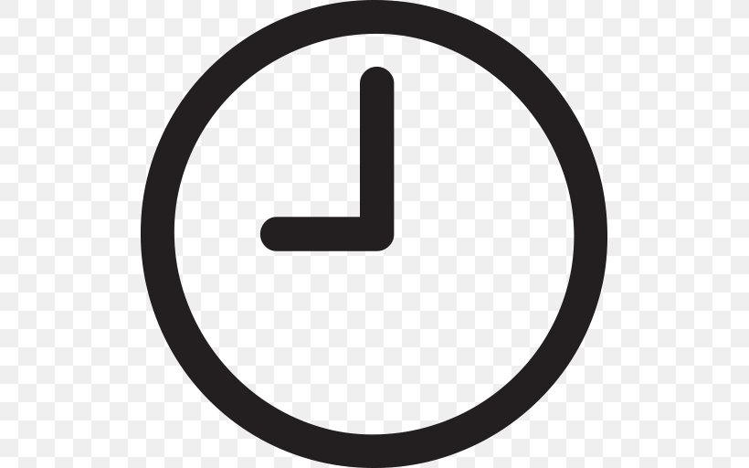 Alarm Clocks Icon Design, PNG, 512x512px, Clock, Alarm Clocks, Area, Black And White, Font Awesome Download Free